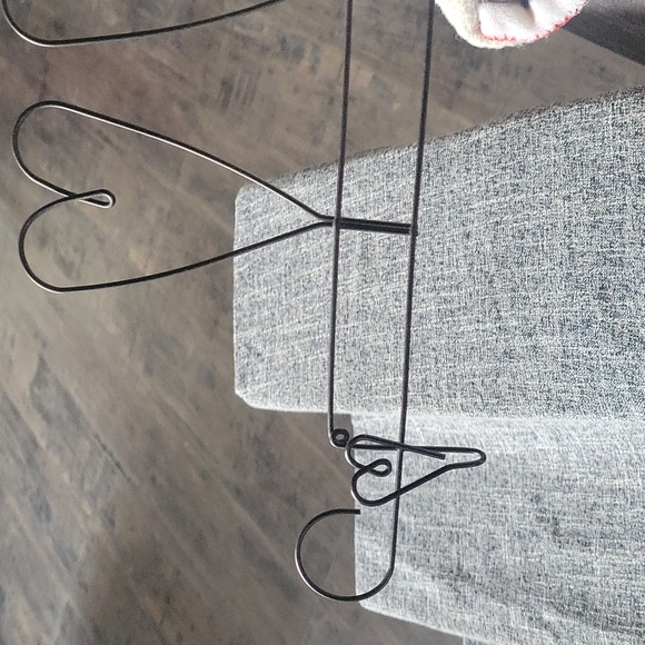 Heart wire hanging rack,EUC,Primitive - Picture 2 of 5
